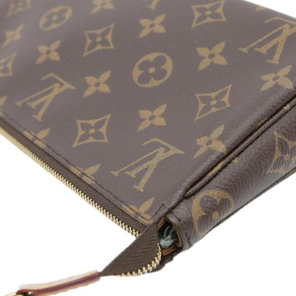 Louis Vuitton  Pochette Accessoires Monogram Canvas Pouch Brown - Picture 5 of 11